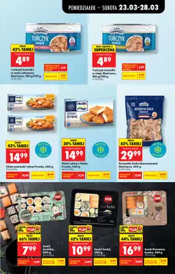 Biedronka - gazetka promocyjna Od poniedziałku, Z ladą tradycyjną od poniedziałku 23.03 do niedzieli 29.03 - strona 43