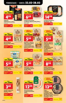 Biedronka - gazetka promocyjna Od poniedziałku, Z ladą tradycyjną od poniedziałku 23.03 do niedzieli 29.03 - strona 52
