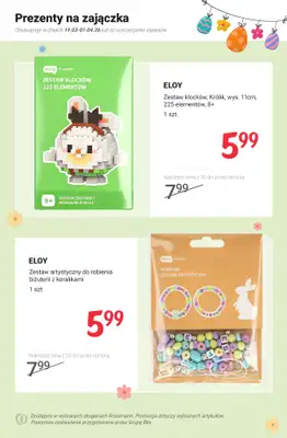 Rossmann - gazetka promocyjna Wielkanocne kolekcje na PROMOCJI - ceny już od 3,99 zł od poniedziałku 23.03 do środy 01.04 - strona 10