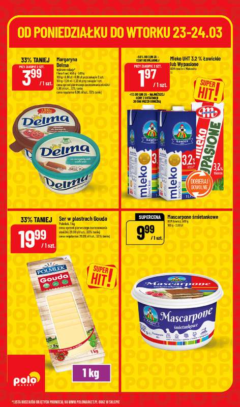 POLOmarket - gazetka promocyjna Super hity od poniedziałku 23.03 do wtorku 24.03 - strona 4
