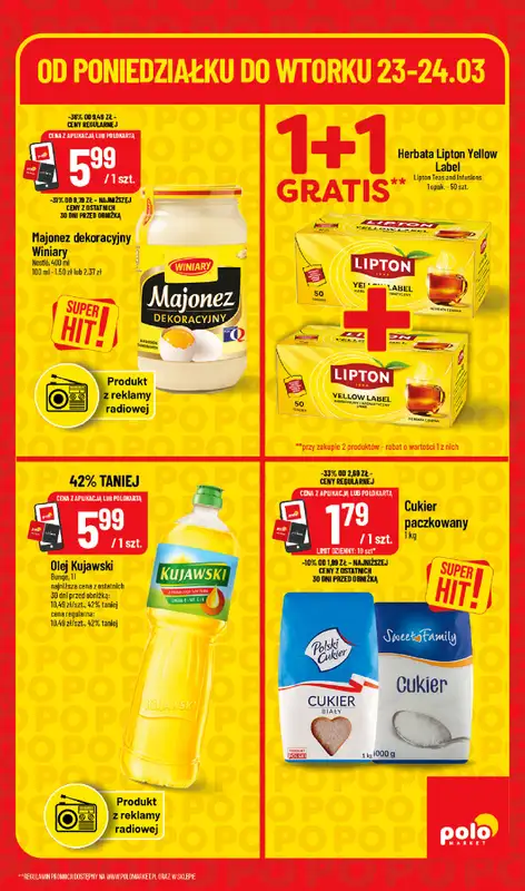 POLOmarket - gazetka promocyjna Super hity od poniedziałku 23.03 do wtorku 24.03 - strona 5