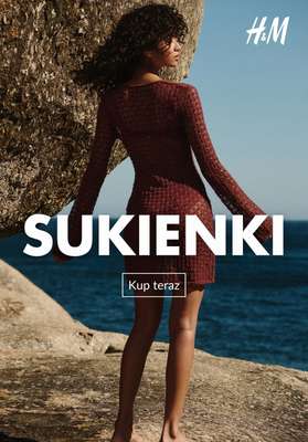 H&M - gazetka promocyjna Sukienki od 57,99 PLN od poniedziałku 23.03 
