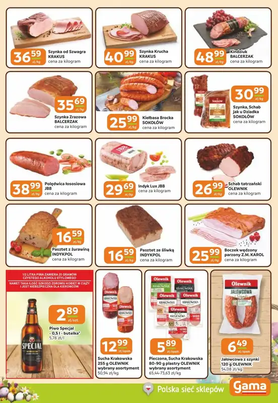 Gama - gazetka promocyjna Gazetka od czwartku 26.03 do wtorku 07.04 - strona 3