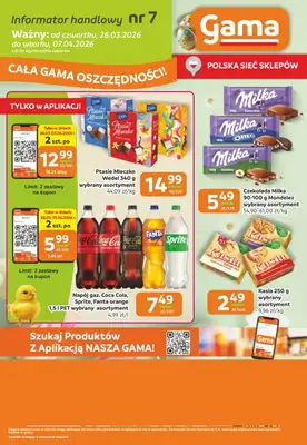 Gama - gazetka promocyjna Gazetka od czwartku 26.03 do wtorku 07.04 - strona 16