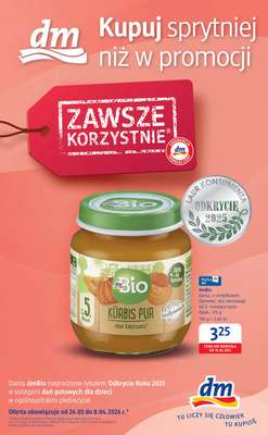 Drogerie DM - gazetka promocyjna Gazetka  do środy 08.04
