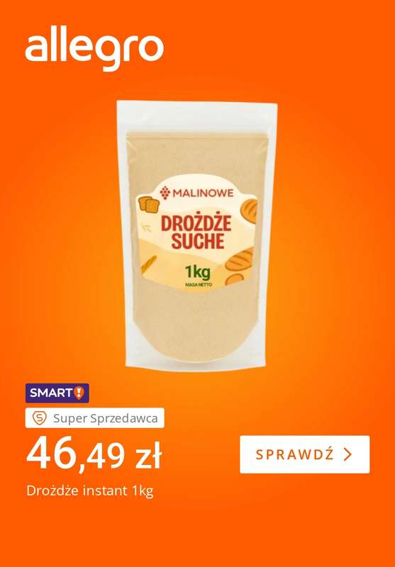 Allegro - gazetka promocyjna Słodkie chwile: domowe wypieki od poniedziałku 23.03 do poniedziałku 30.03