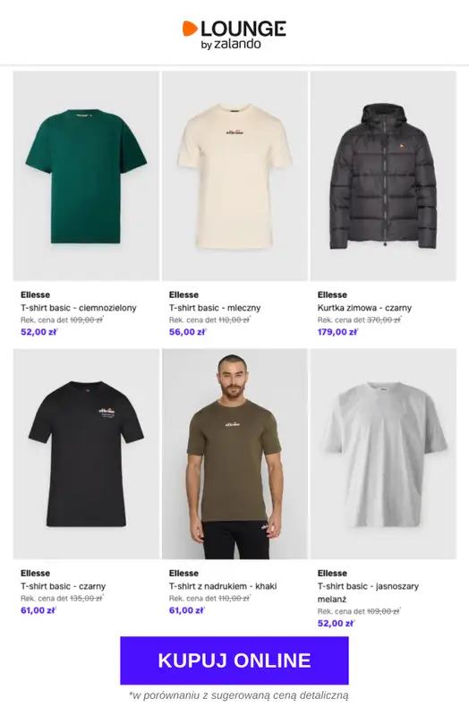 Lounge by Zalando - gazetka promocyjna Do -75% Ellesse od poniedziałku 23.03 do czwartku 26.03 - strona 5