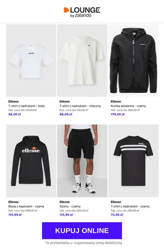 Lounge by Zalando - gazetka promocyjna Do -75% Ellesse od poniedziałku 23.03 do czwartku 26.03 - strona 3