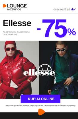 Lounge by Zalando - gazetka promocyjna Do -75% Ellesse od poniedziałku 23.03 do czwartku 26.03