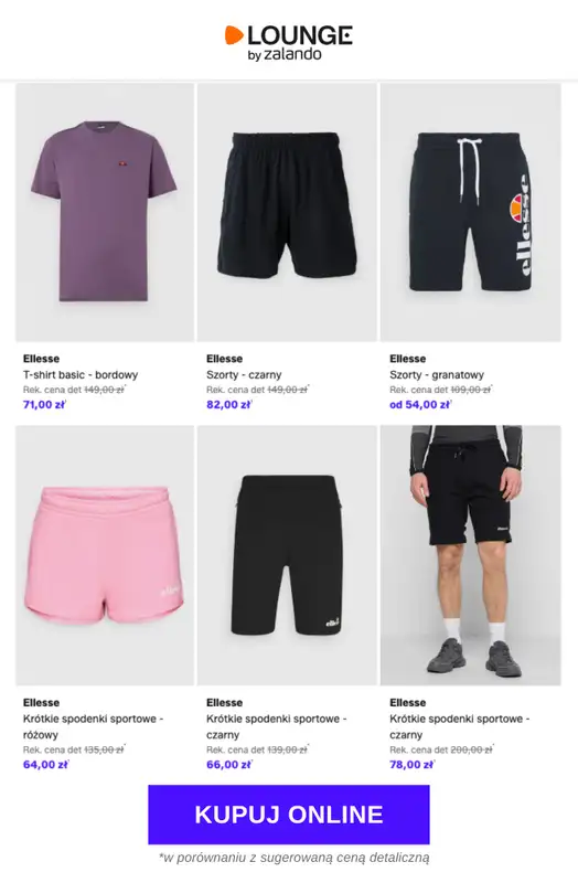 Lounge by Zalando - gazetka promocyjna Do -75% Ellesse od poniedziałku 23.03 do czwartku 26.03 - strona 8