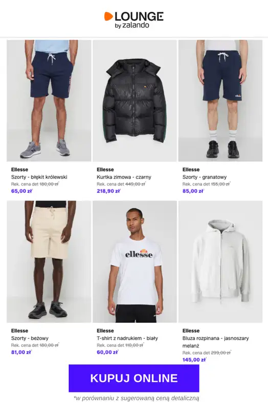 Lounge by Zalando - gazetka promocyjna Do -75% Ellesse od poniedziałku 23.03 do czwartku 26.03 - strona 7