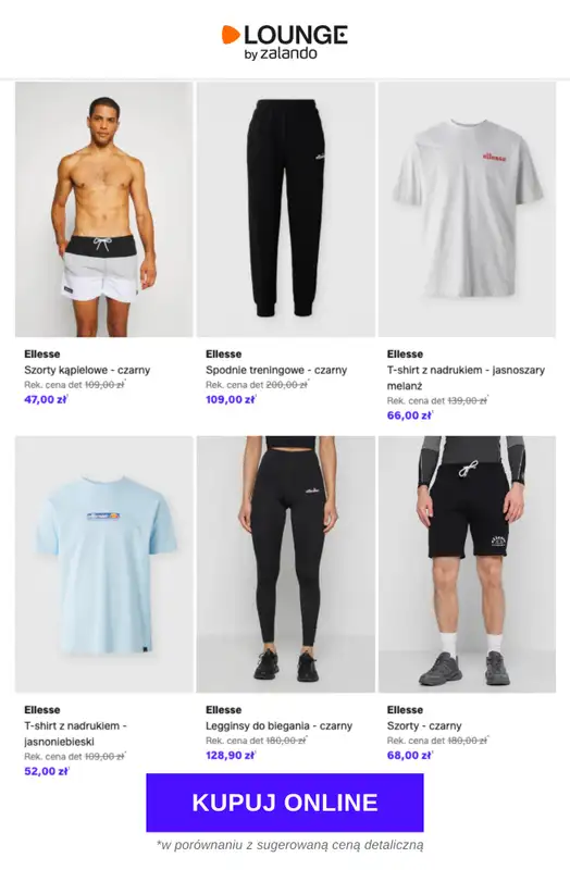 Lounge by Zalando - gazetka promocyjna Do -75% Ellesse od poniedziałku 23.03 do czwartku 26.03 - strona 6