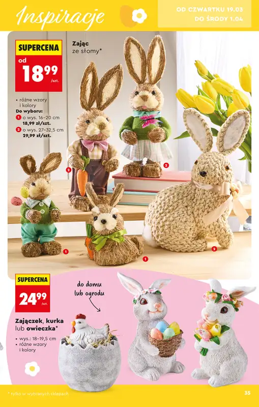 Biedronka - gazetka promocyjna Hity i inspiracje, od 14.03 od soboty 14.03 do środy 01.04 - strona 35