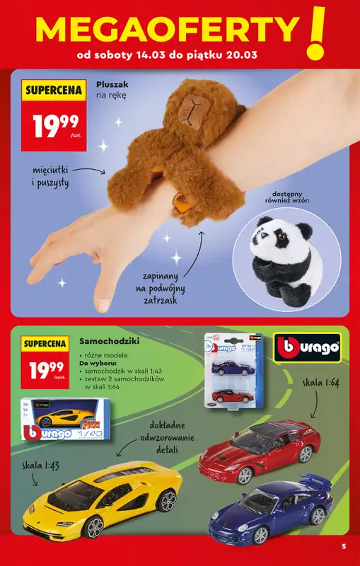 Biedronka - gazetka promocyjna Hity i inspiracje, od 14.03 od soboty 14.03 do środy 01.04 - strona 5
