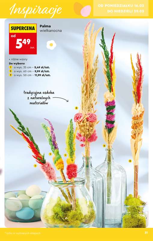 Biedronka - gazetka promocyjna Hity i inspiracje, od 14.03 od soboty 14.03 do środy 01.04 - strona 31