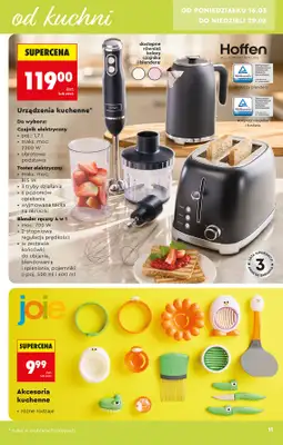 Biedronka - gazetka promocyjna Hity i inspiracje, od 14.03 od soboty 14.03 do środy 01.04 - strona 11