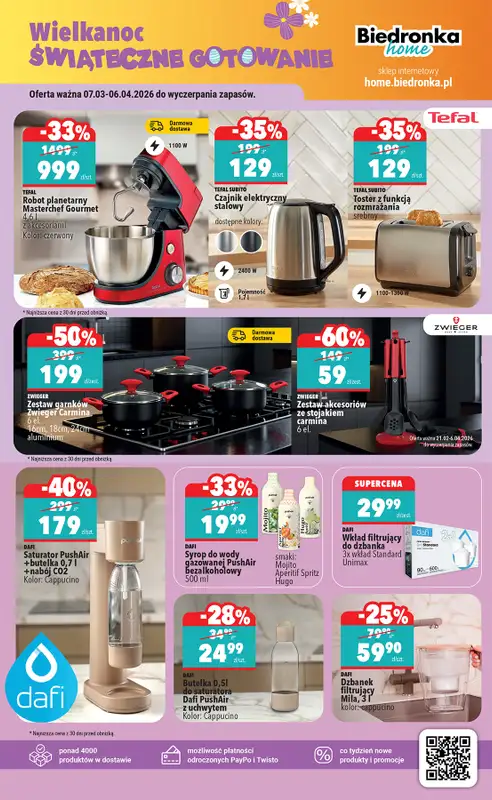 Biedronka - gazetka promocyjna Hity i inspiracje, od 14.03 od soboty 14.03 do środy 01.04 - strona 61