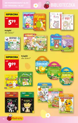 Biedronka - gazetka promocyjna Hity i inspiracje, od 14.03 od soboty 14.03 do środy 01.04 - strona 14