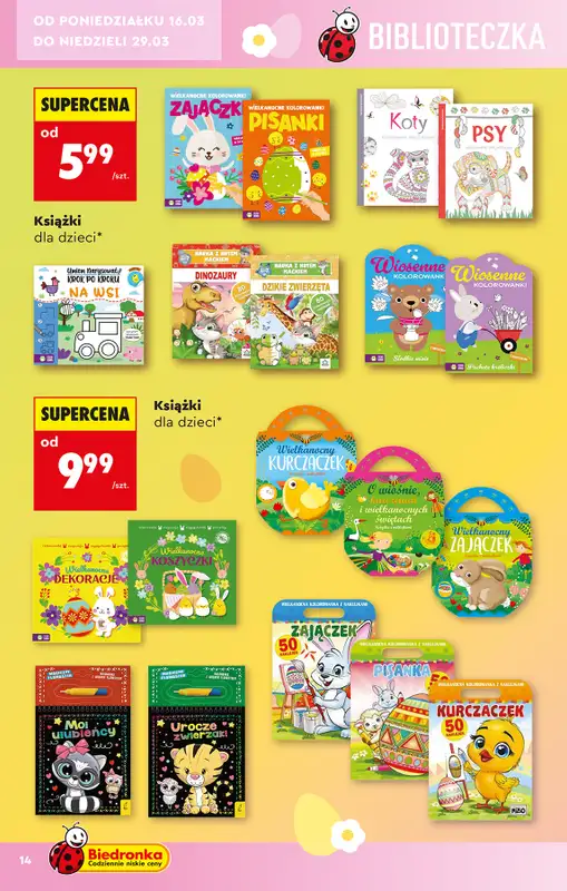 Biedronka - gazetka promocyjna Hity i inspiracje, od 14.03 od soboty 14.03 do środy 01.04 - strona 14