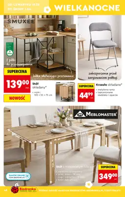 Biedronka - gazetka promocyjna Hity i inspiracje, od 14.03 od soboty 14.03 do środy 01.04 - strona 48