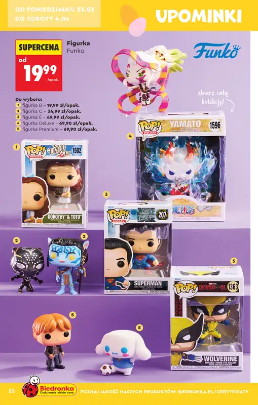 Biedronka - gazetka promocyjna Hity i inspiracje, od 21.03 od soboty 21.03 do środy 08.04 - strona 24