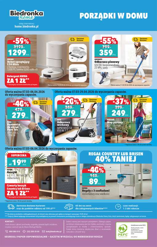 Biedronka - gazetka promocyjna Hity i inspiracje, od 21.03 od soboty 21.03 do środy 08.04 - strona 46