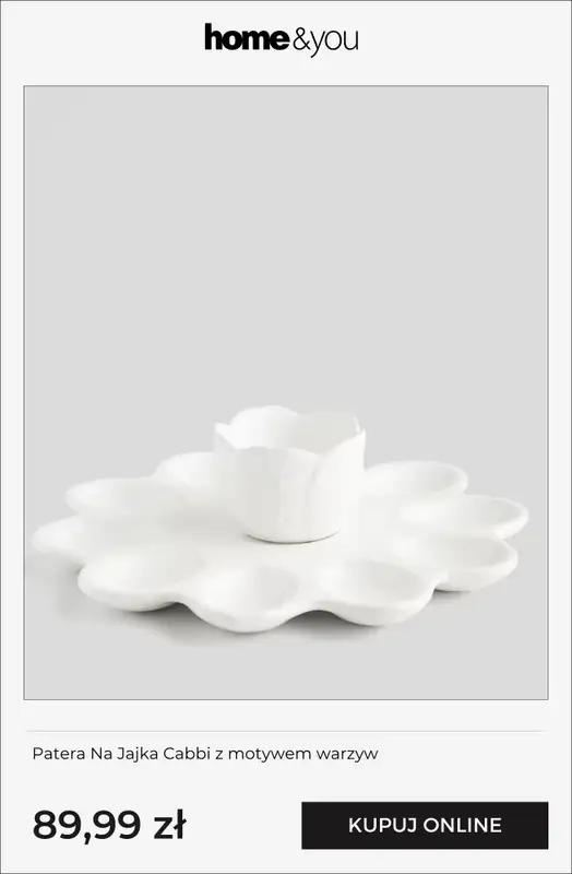 home&you - gazetka promocyjna Naczynia wielkanocne od poniedziałku 23.03 do niedzieli 29.03 - strona 4