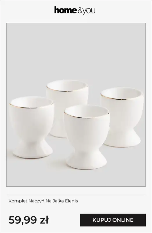 home&you - gazetka promocyjna Naczynia wielkanocne od poniedziałku 23.03 do niedzieli 29.03 - strona 9