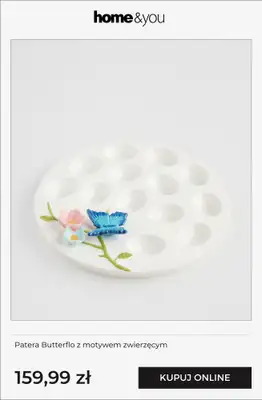 home&you - gazetka promocyjna Naczynia wielkanocne od poniedziałku 23.03 do niedzieli 29.03 - strona 10