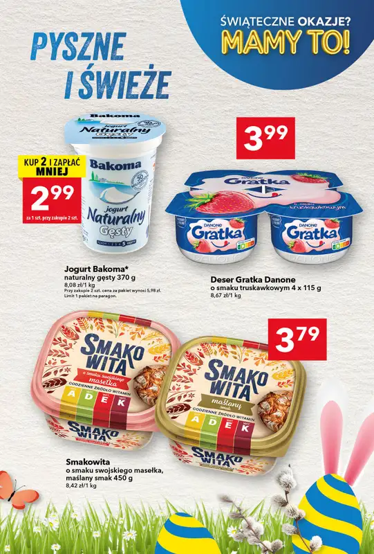 LEWIATAN - gazetka promocyjna Gazetka „MAMY TO w Lewiatanie" od czwartku 26.03 do soboty 04.04 - strona 9