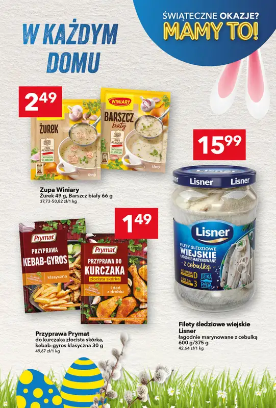 LEWIATAN - gazetka promocyjna Gazetka „MAMY TO w Lewiatanie" od czwartku 26.03 do soboty 04.04 - strona 11