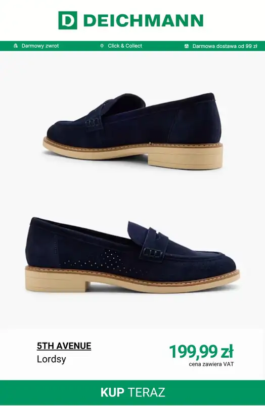 Deichmann - gazetka promocyjna Buty dostępne tylko online od poniedziałku 23.03  - strona 6