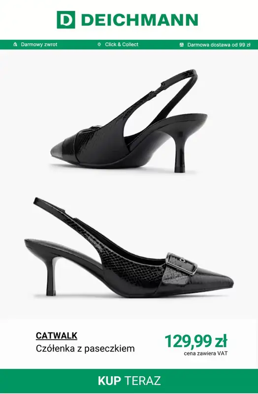 Deichmann - gazetka promocyjna Buty dostępne tylko online od poniedziałku 23.03  - strona 5