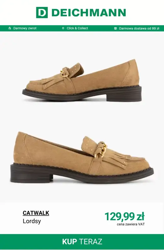Deichmann - gazetka promocyjna Buty dostępne tylko online od poniedziałku 23.03  - strona 9
