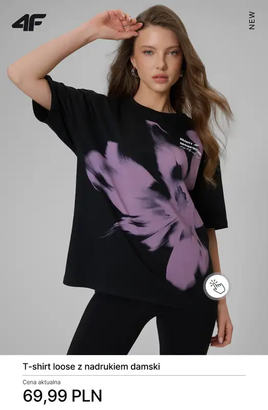 4F - gazetka promocyjna Koszulki bawełniane damskie - od 19,99 zł od poniedziałku 23.03  - strona 11