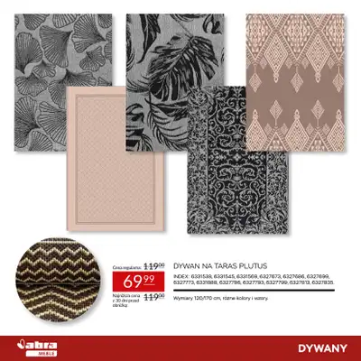 Abra Meble - gazetka promocyjna Sprawdź rabaty na dywany! od poniedziałku 23.03 do środy 08.04 - strona 2