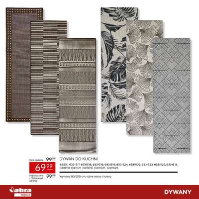 Abra Meble - gazetka promocyjna Sprawdź rabaty na dywany! od poniedziałku 23.03 do środy 08.04 - strona 18