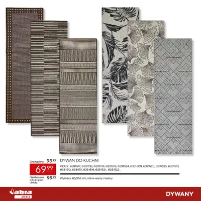 Abra Meble - gazetka promocyjna Sprawdź rabaty na dywany! od poniedziałku 23.03 do środy 08.04 - strona 18