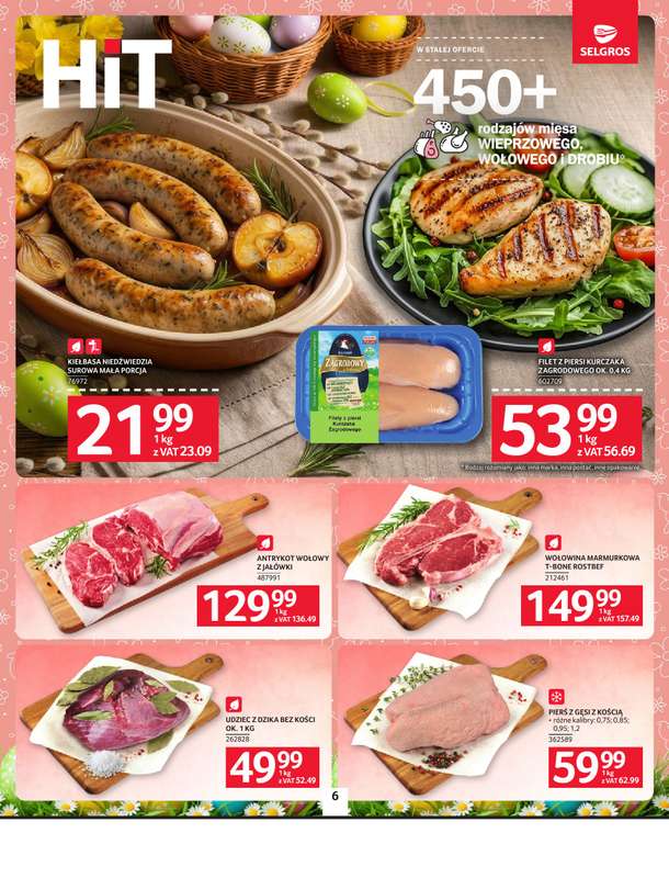Selgros - gazetka promocyjna Oferta spożywcza od czwartku 26.03 do środy 08.04 - strona 6