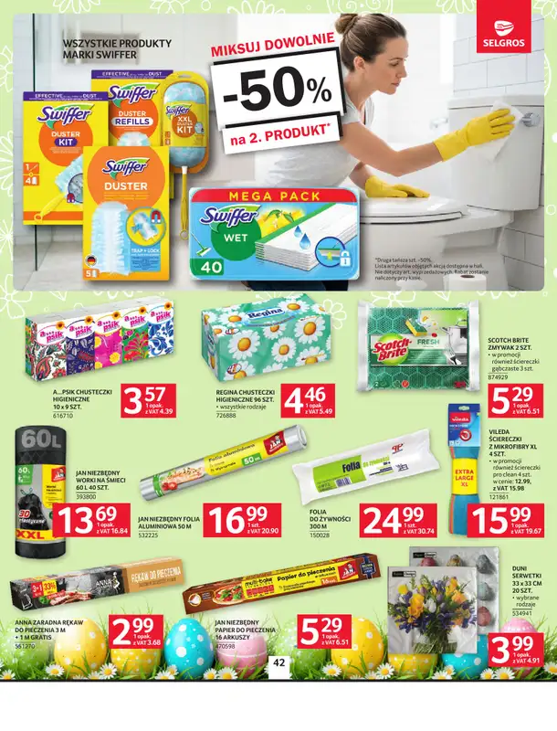 Selgros - gazetka promocyjna Oferta spożywcza od czwartku 26.03 do środy 08.04 - strona 42