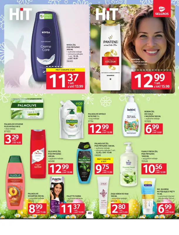 Selgros - gazetka promocyjna Oferta spożywcza od czwartku 26.03 do środy 08.04 - strona 40