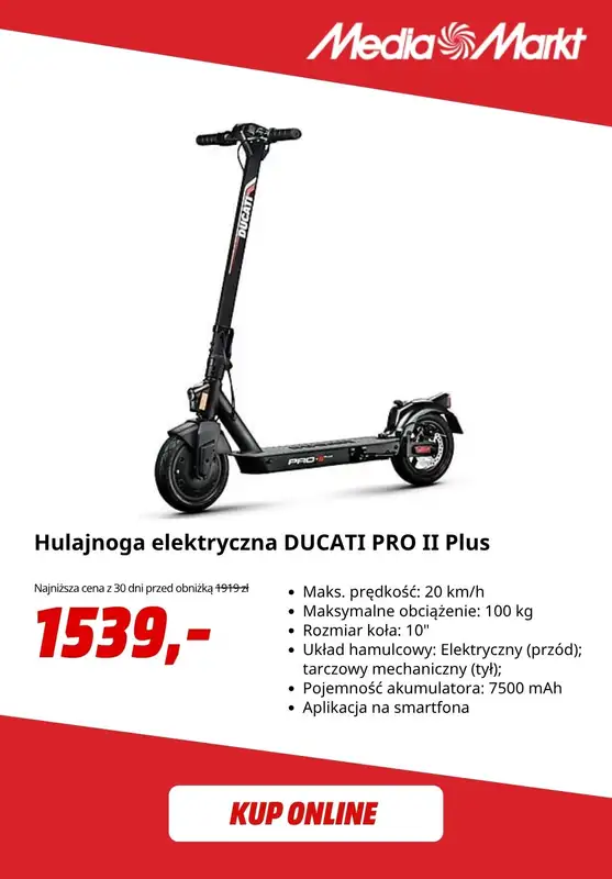 Media Markt - gazetka promocyjna Do -50% na wybrane rowery i hulajnogi od poniedziałku 23.03 do środy 01.04 - strona 4