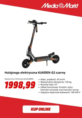 Media Markt - gazetka promocyjna Do -50% na wybrane rowery i hulajnogi od poniedziałku 23.03 do środy 01.04 - strona 6