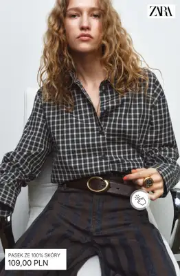 Zara - gazetka promocyjna Akcesoria damskie od poniedziałku 23.03  - strona 9