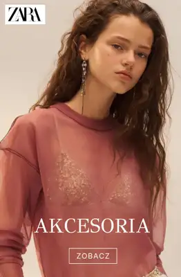 Zara - gazetka promocyjna Akcesoria damskie od poniedziałku 23.03 