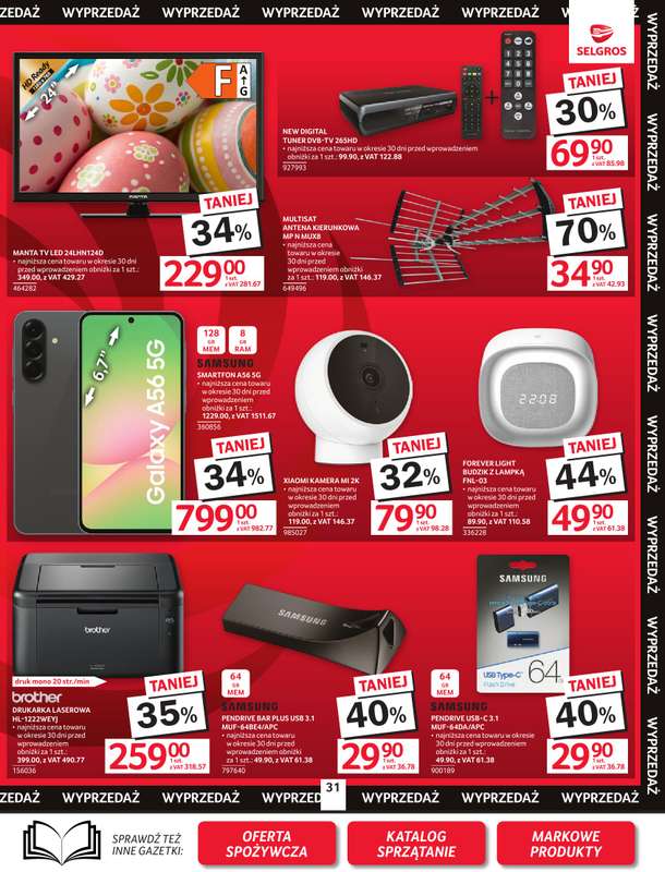 Selgros - gazetka promocyjna Oferta przemysłowa od czwartku 26.03 do środy 08.04 - strona 33