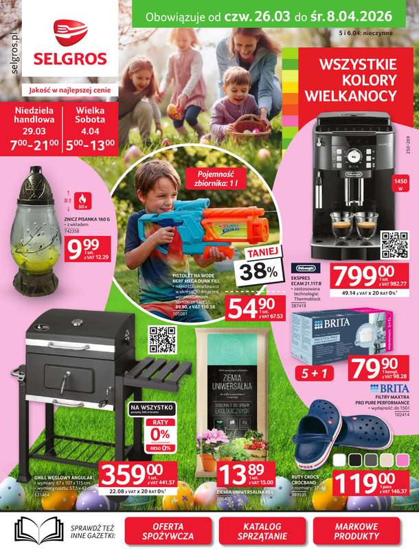 Selgros - gazetka promocyjna Oferta przemysłowa od czwartku 26.03 do środy 08.04