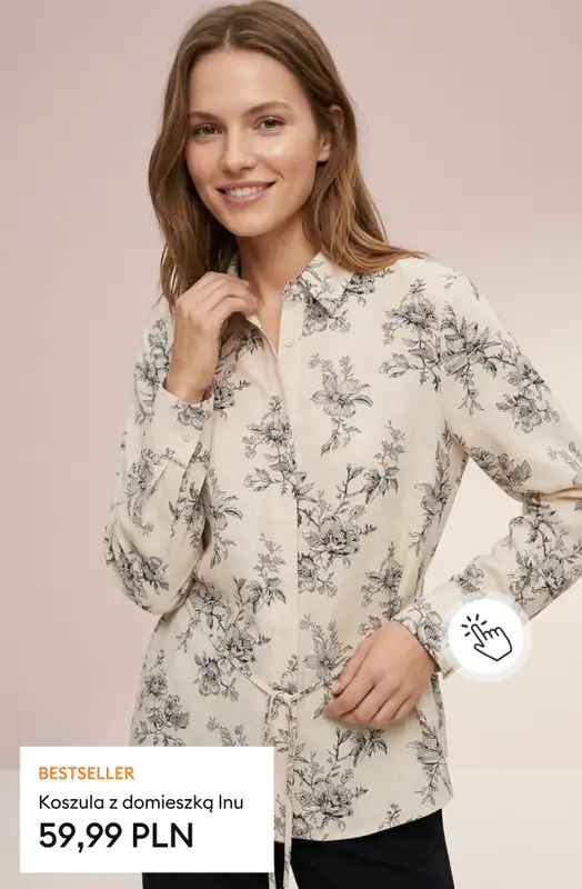 Sinsay - gazetka promocyjna Odzież z lnem - wiosenne inspiracje dla Niej od poniedziałku 23.03 do niedzieli 29.03 - strona 15