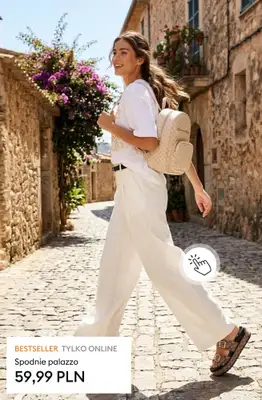 Sinsay - gazetka promocyjna Odzież z lnem - wiosenne inspiracje dla Niej od poniedziałku 23.03 do niedzieli 29.03 - strona 12