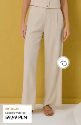 Sinsay - gazetka promocyjna Odzież z lnem - wiosenne inspiracje dla Niej od poniedziałku 23.03 do niedzieli 29.03 - strona 7